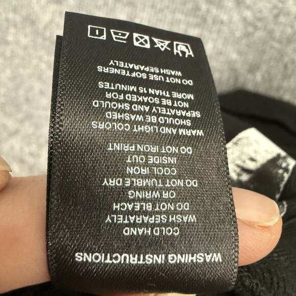 Fax Copy Express Cowboy Denim Jeans Women Medium Black Super Stretch Bootcut NEW - Picture 11 of 15